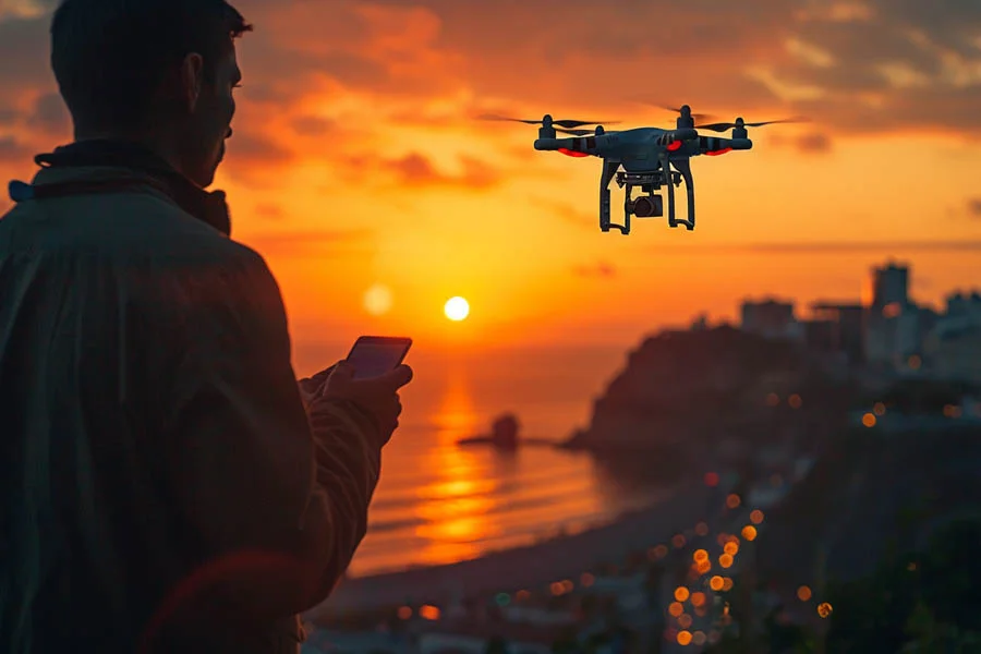 large drones with camera